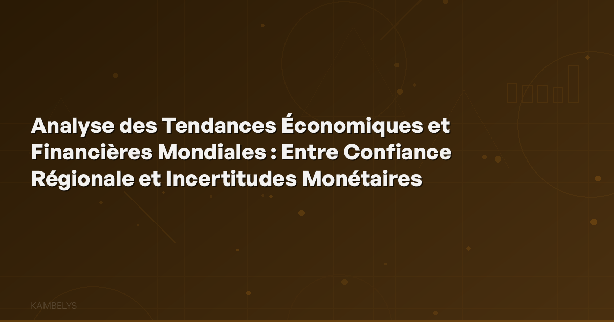 **TITLE:** Analysis of Global Economic and Financial Trends: Between Regional Confidence and Monetary Uncertainties

**SUMMARY:** On July 5, 2026, global financial markets show notable regional confidence, particularly in the Gulf, India, and Germany, with rising investments and positive economic outlooks. Concurrently, gold prices reach historical highs due to economic and geopolitical uncertainties, while the monetary policies of central banks, such as in Brazil and the ECB, are scru